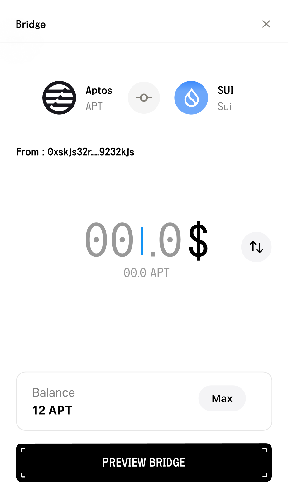 Manage Aptos and Sui assets in Martian Wallet